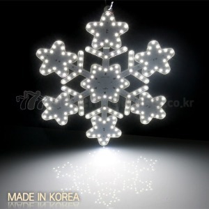 LED 눈결정/크리스마스 눈꽃 LED/크리스마스 LED조명/눈꽃 LED조명 (겨울축제, 페스티벌)/트리전구눈꽃조명_LED STAR&amp;HEXAGON S350