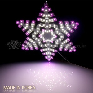 LED 눈결정/크리스마스 눈꽃 LED/크리스마스 LED조명/눈꽃 LED조명 (겨울축제, 페스티벌)/트리전구눈꽃조명_LED TREE S350