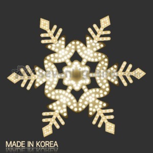 LED 눈결정/크리스마스 눈꽃 LED/크리스마스 LED조명/눈꽃 LED조명 (겨울축제, 페스티벌)/트리전구눈꽃조명_LED FLOWER L 700