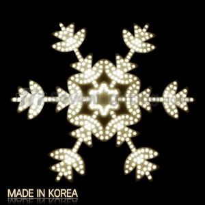 LED 눈결정/크리스마스 눈꽃 LED/크리스마스 LED조명/눈꽃 LED조명 (겨울축제, 페스티벌)/트리전구눈꽃조명_LED FLOWER L800